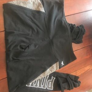 VGUS Pink Victoria Secret yoga capris